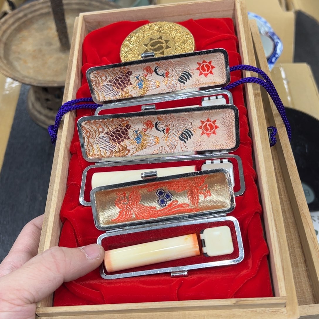 呆***子塑料中古工艺品摆件