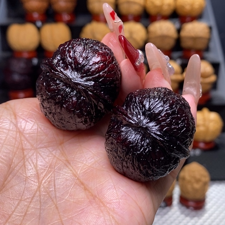 文玩核桃把件和尚头25号