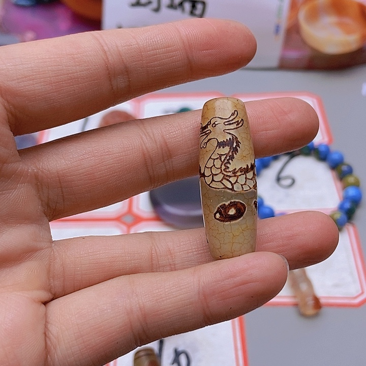 【闪购商品】玛瑙/玉髓珠宝半成品未镶嵌三**画