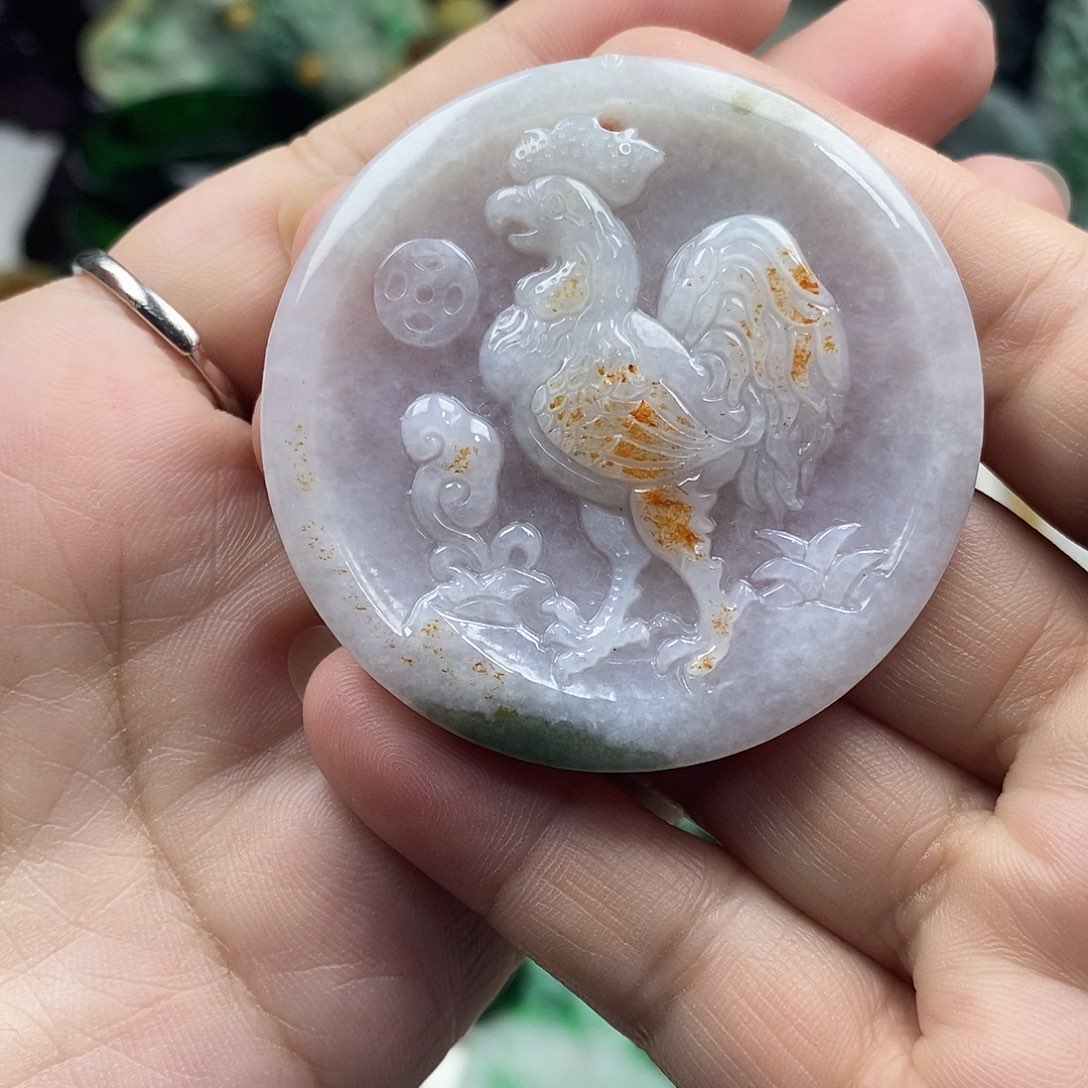 颈饰未镶嵌翡翠牌子