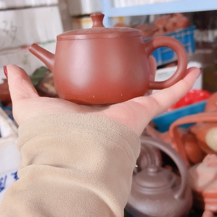 紫砂茶杯宜兴紫砂全手工制作