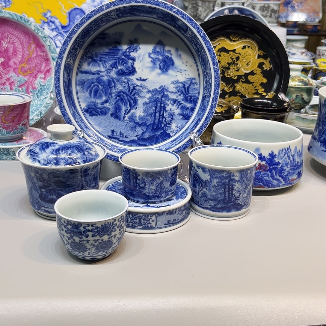 .***+茶盏景德镇陶瓷艺术品