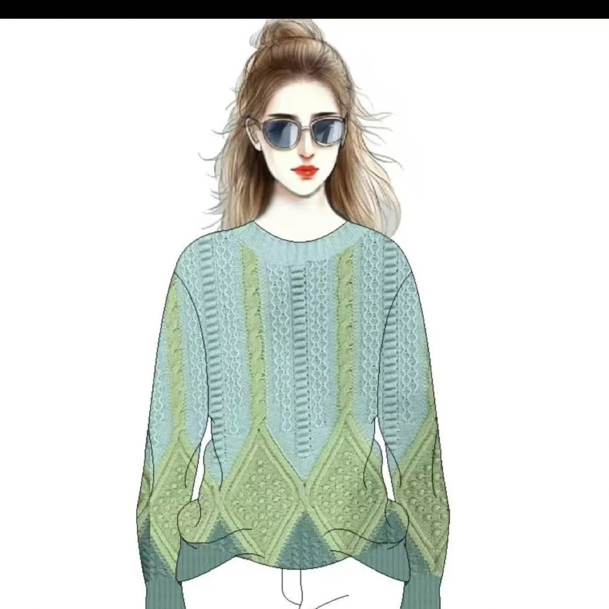 308-498轻奢单品羊绒衫直播间专拍