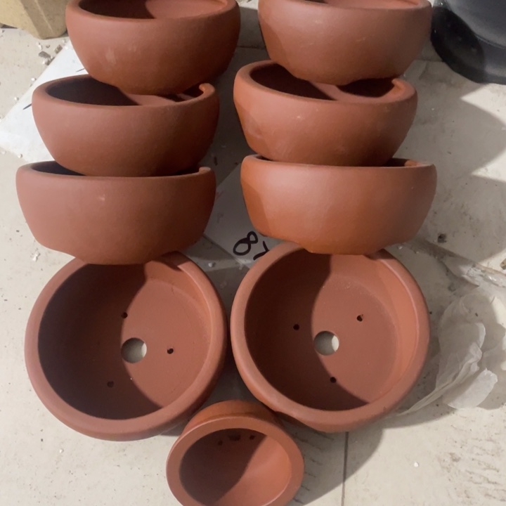 花盆紫砂紫砂花盆口14高6