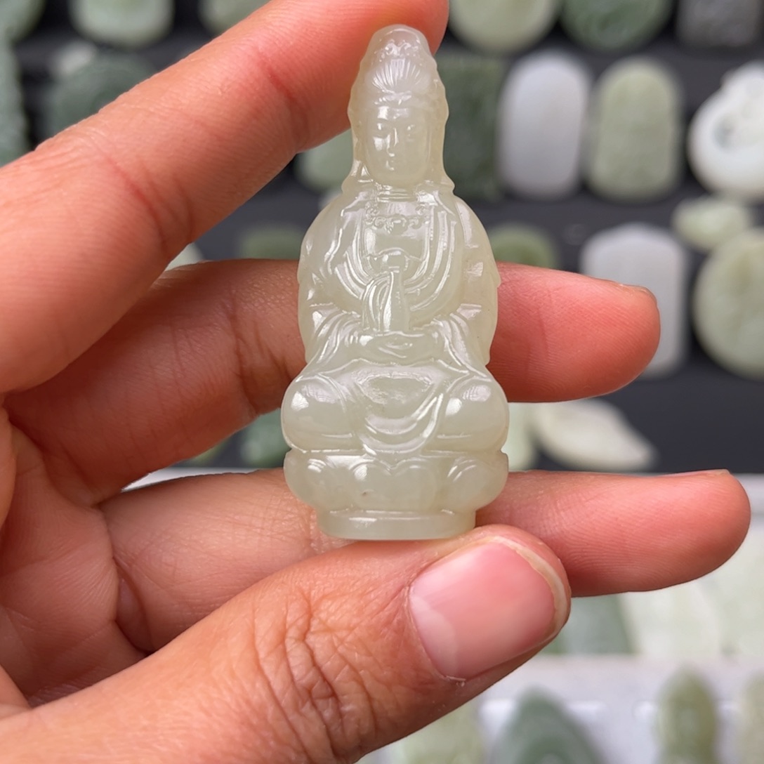 和田玉颈饰未镶嵌沪****文