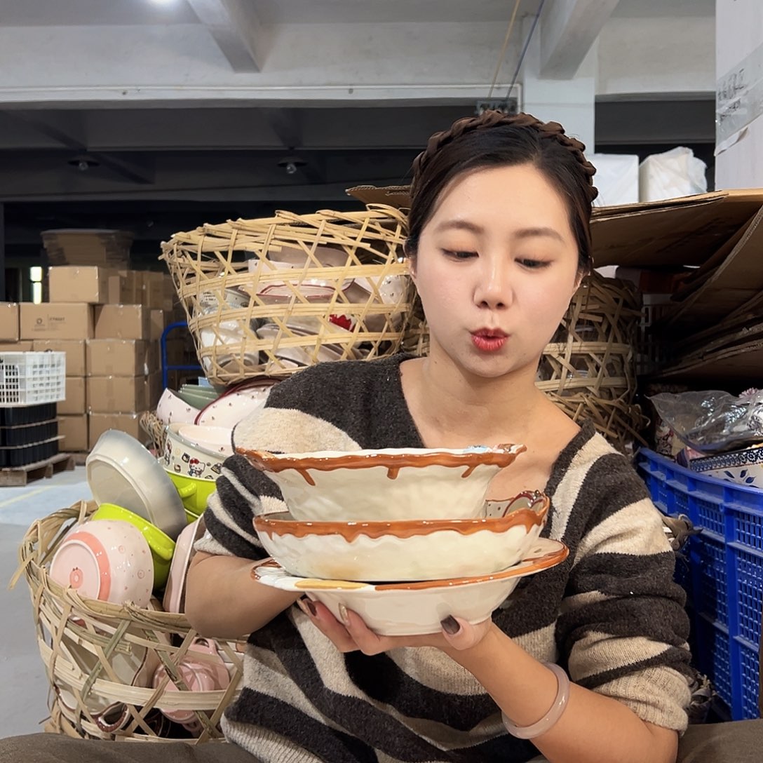 摆件潮州市白塔瓷厂微瑕