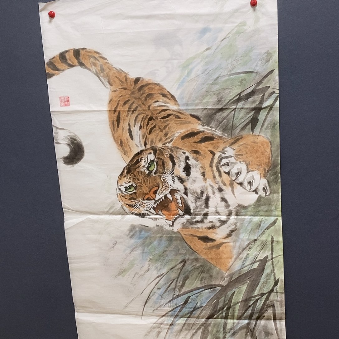 国画刘永志68/138手绘画芯