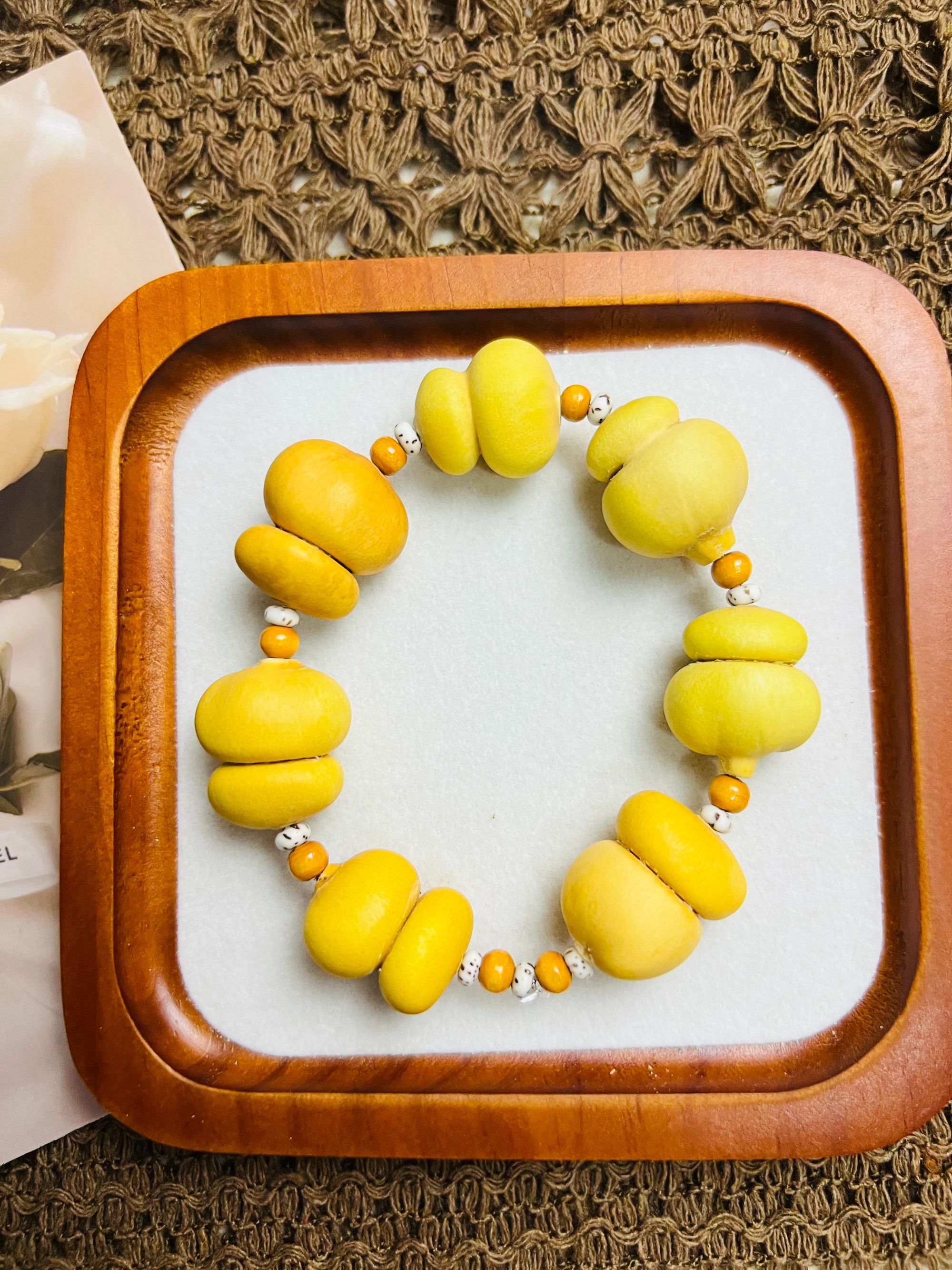 原创31号钱袋葫芦手串