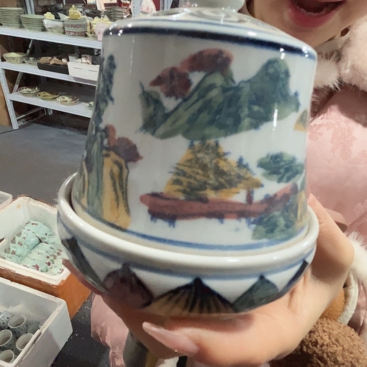 其他瓷景德镇高温瓷香炉