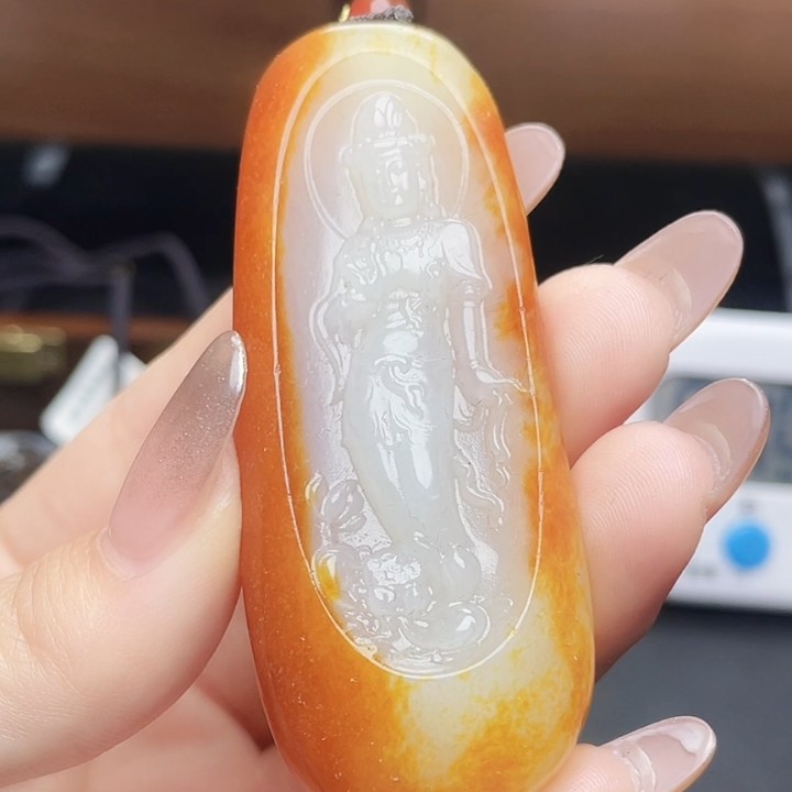 和田玉玉石挂件T1224拍一发一