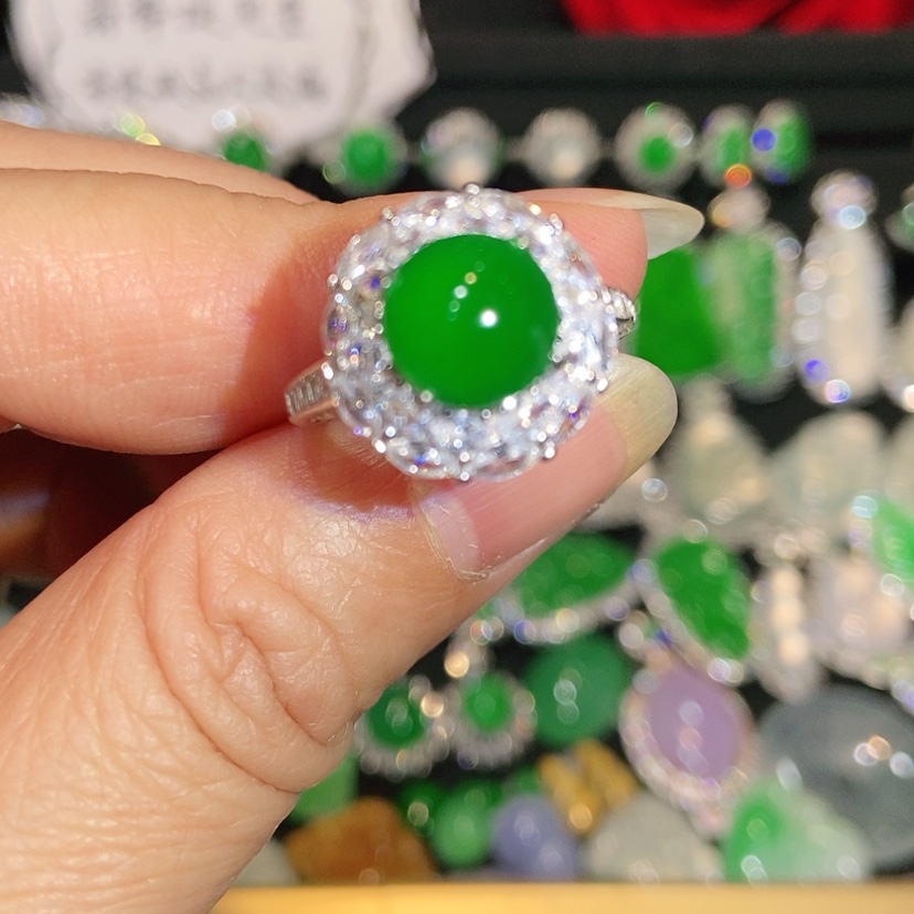 【闪购商品】未镶嵌戒指翡翠天然翡翠
