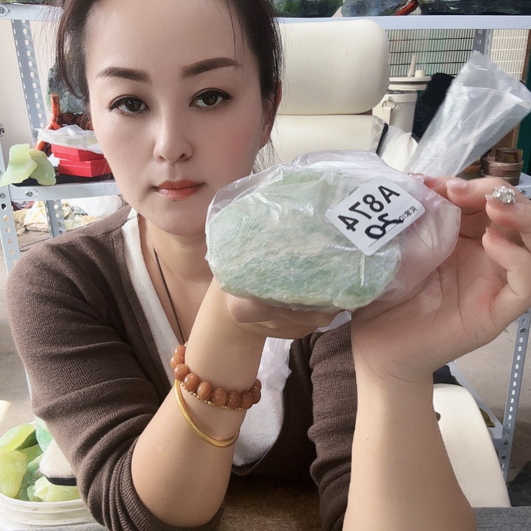 玉天然岫玉手工雕刻