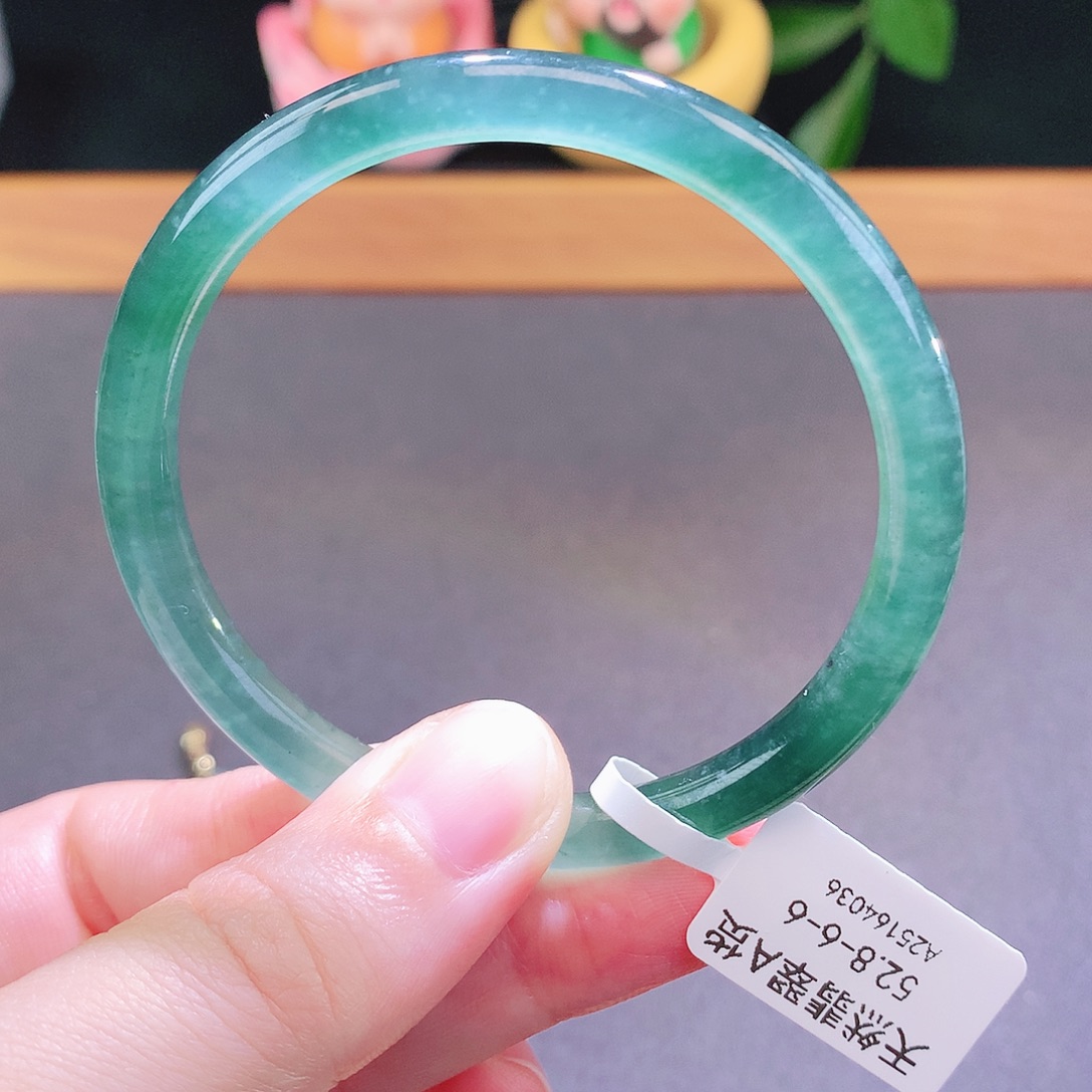 翡翠未镶嵌手镯天然翡翠