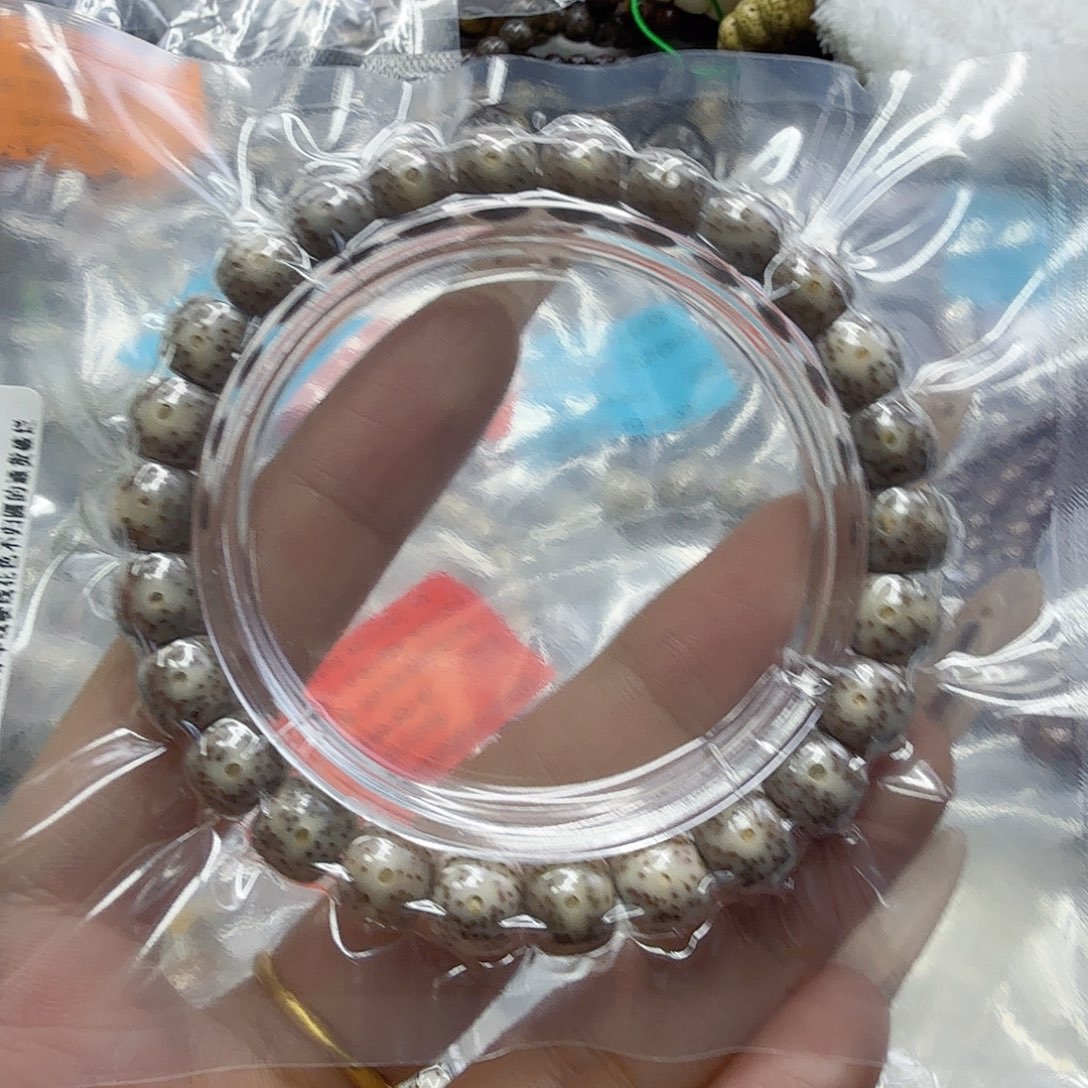 星月菩提手串85入门奶奶灰星月菩提98桶，