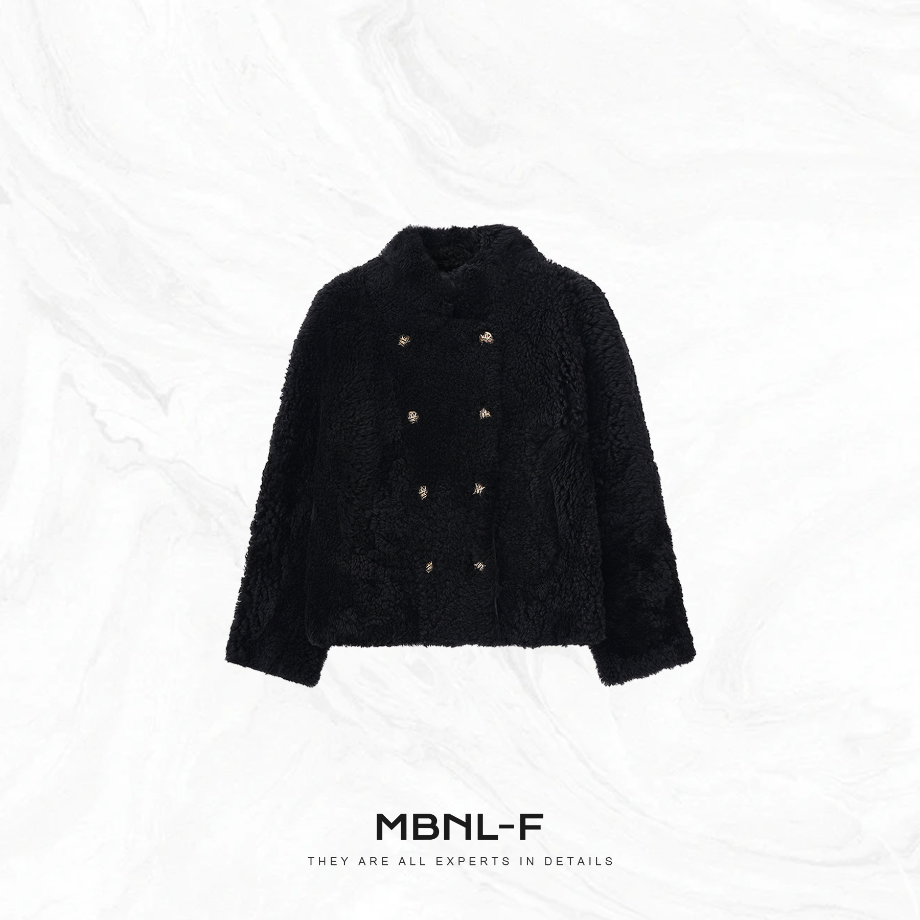 MBNL-F”冰岛毛外套“ 2025F/W新品 轻奢皮草外套 XM-PC775