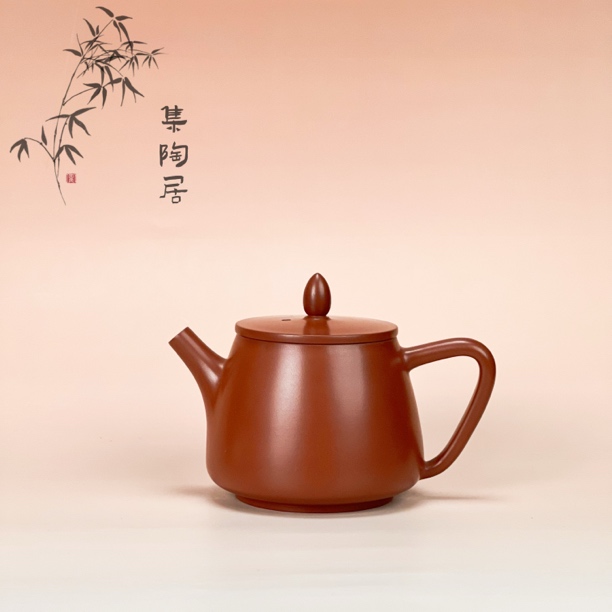 110cc 复烧高身小石瓢 广西钦州坭兴陶 纯手工茶壶