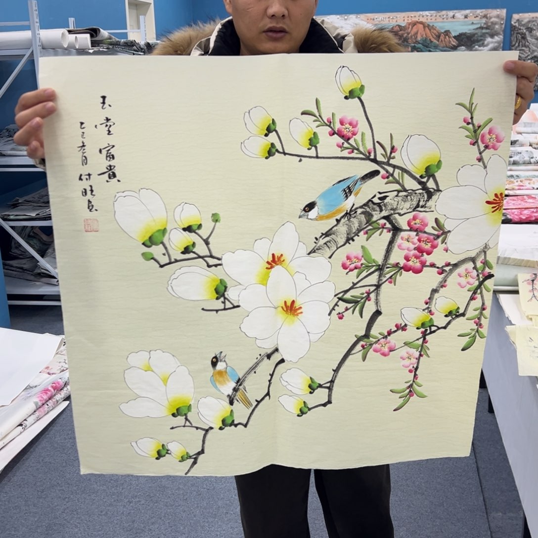 国画国画纯手绘欣赏