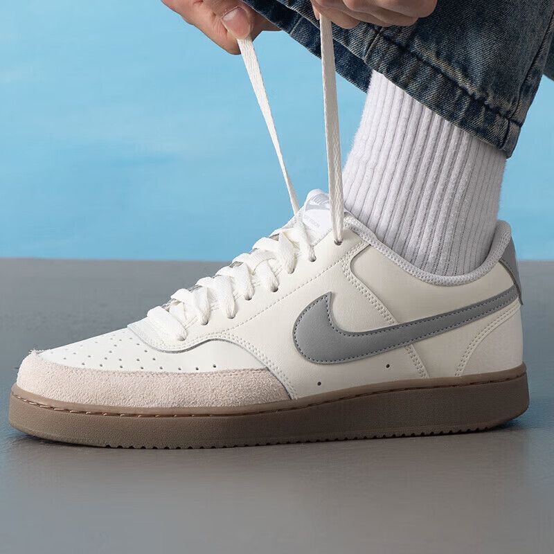 【A类微瑕】NIKE/耐克男鞋COURT 经典百搭舒适休闲板鞋 HV2530-100