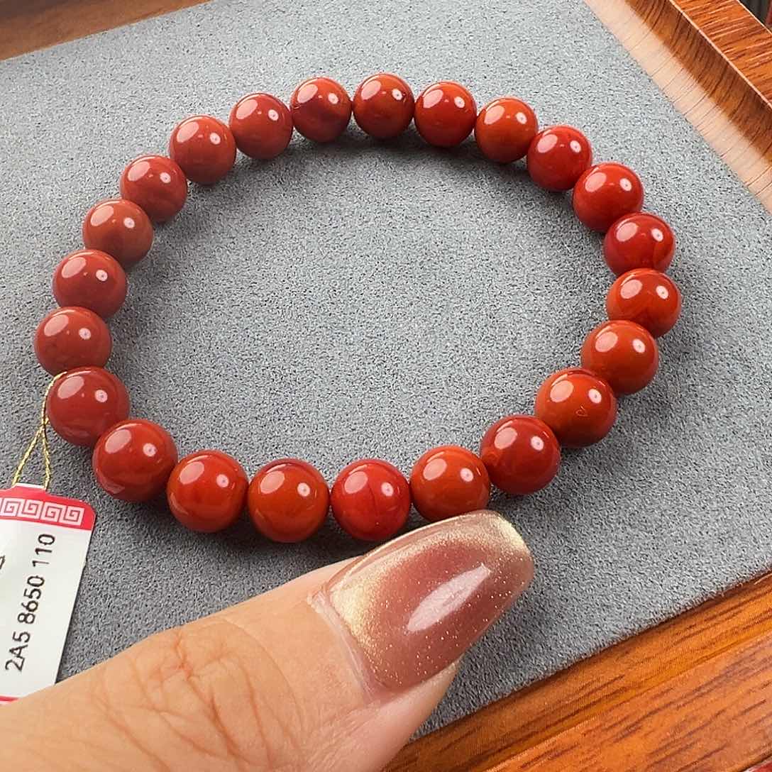 南红玛瑙手串未镶嵌蕙*