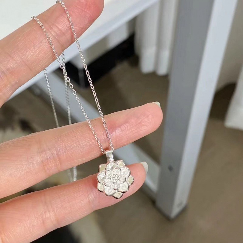 999中式莲花项链