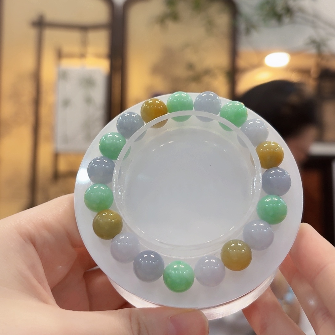 翡翠未镶嵌手串2号