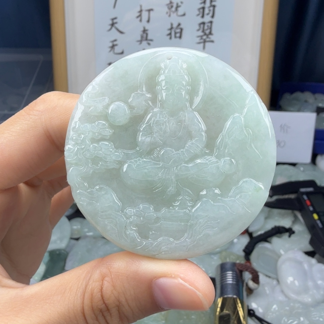 颈饰未镶嵌翡翠翡翠