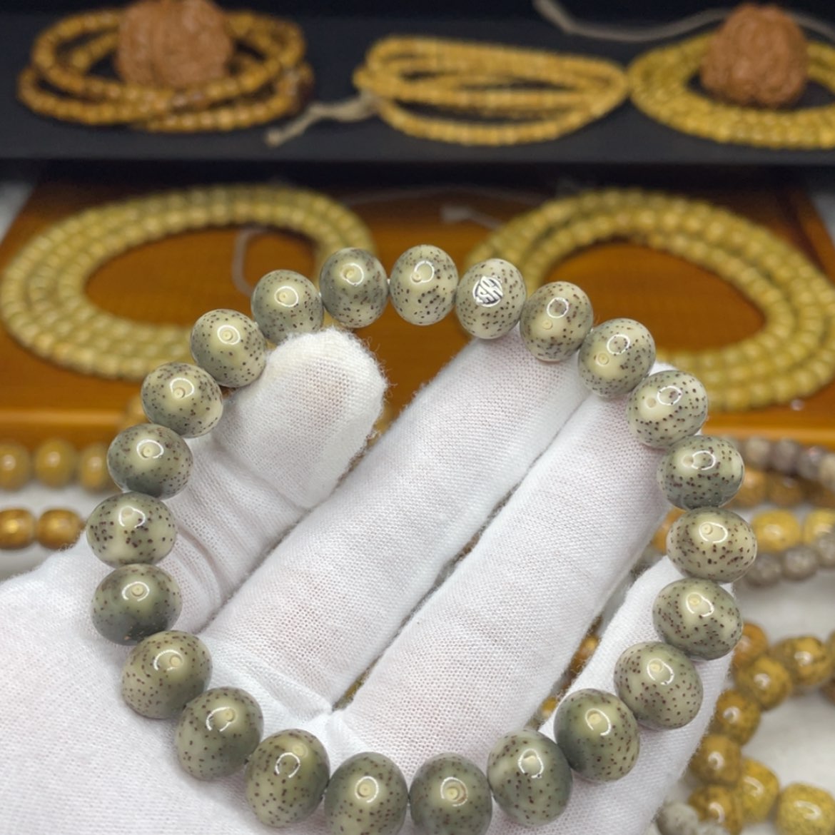 【闪购商品】星月菩提手串银标款11/9糯冰火龙果