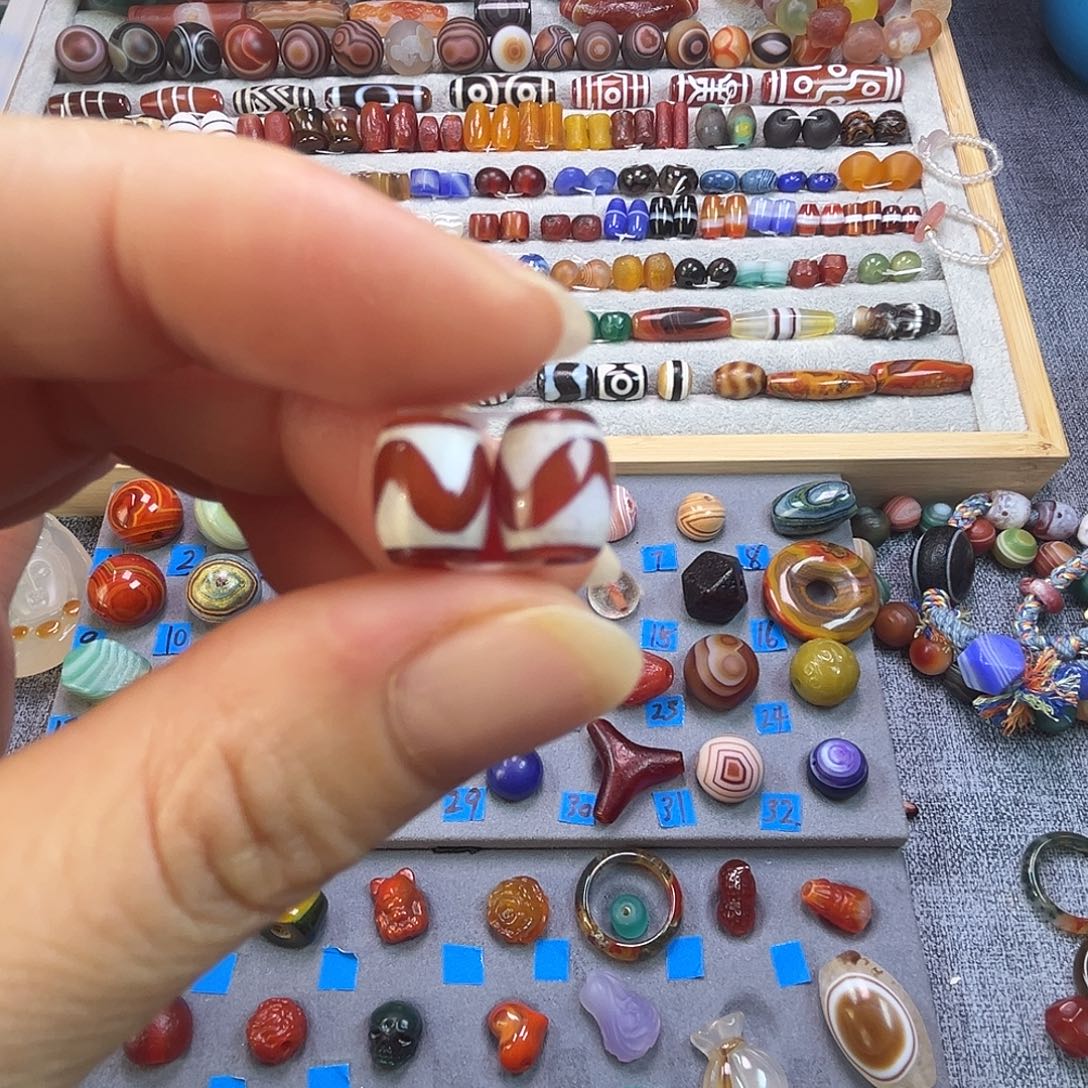 玛瑙/玉髓未镶嵌吊坠(不含链)