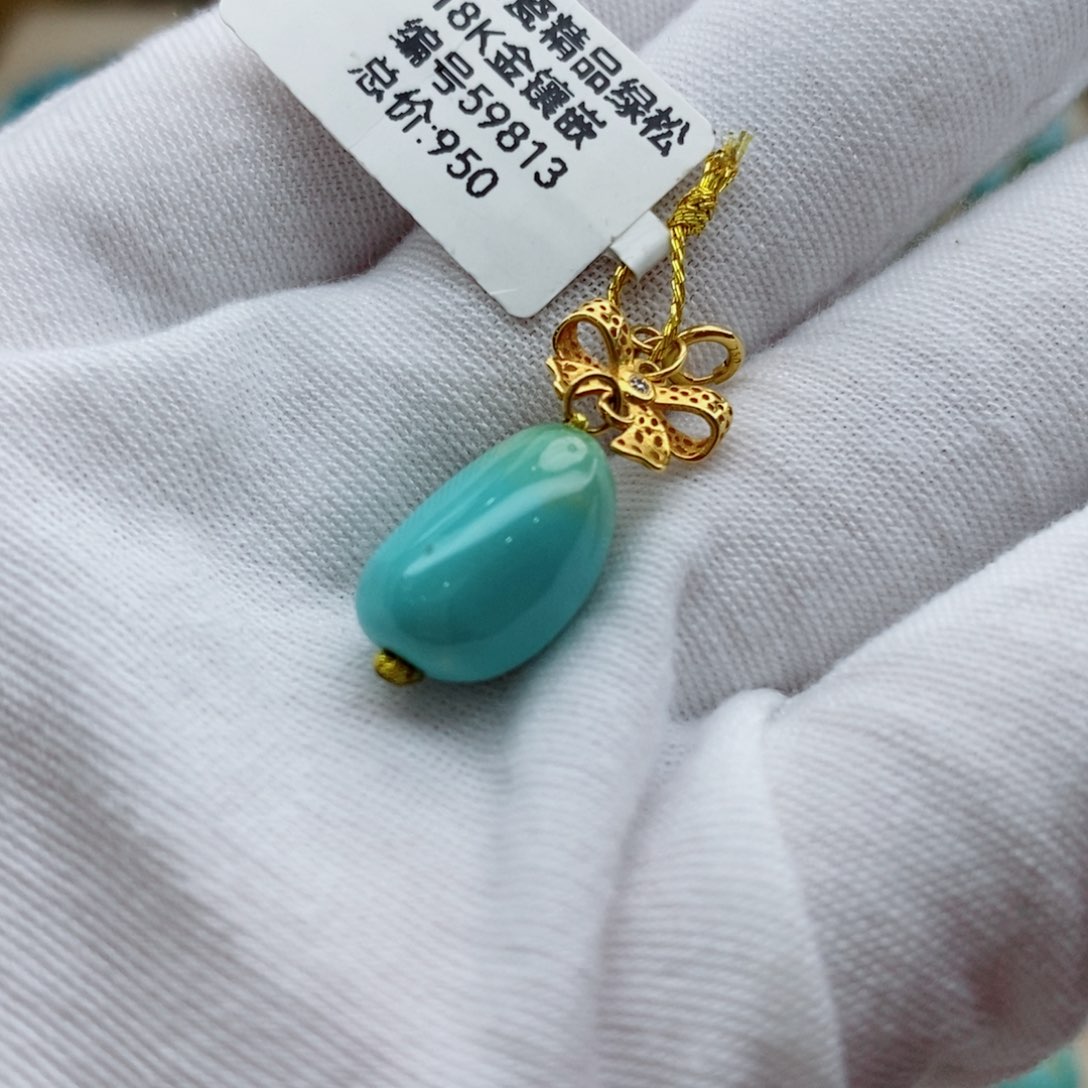 绿松石珠宝奇石未镶嵌