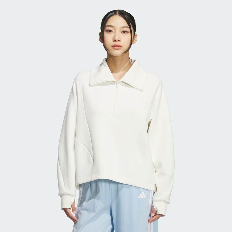 阿迪达斯 （adidas）女子W HALF ZIP SWT休闲时尚卫衣KF2544