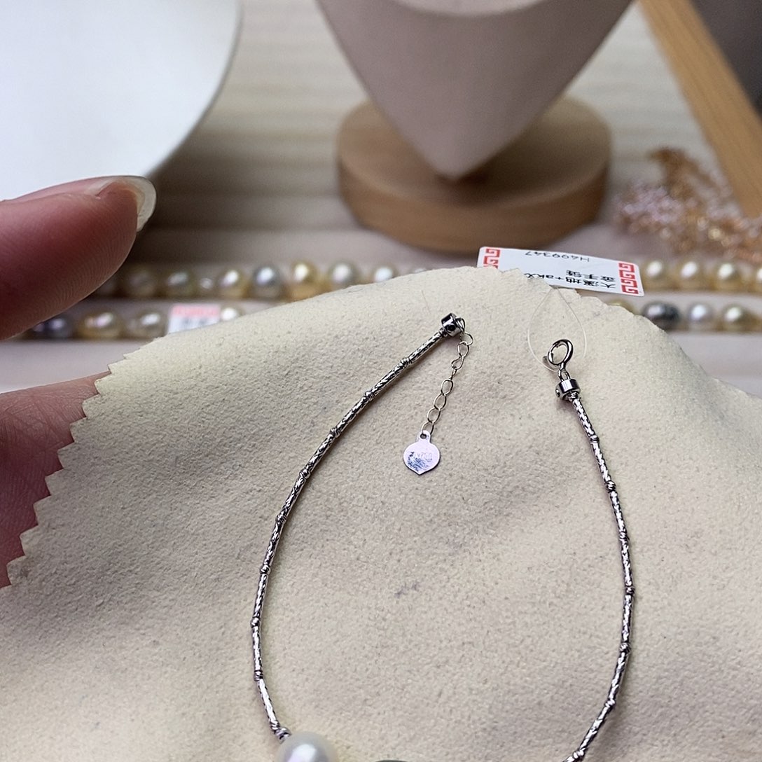 海水珍珠手绳18K金镶嵌