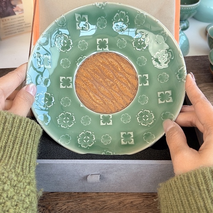 小米茶器龙泉青瓷