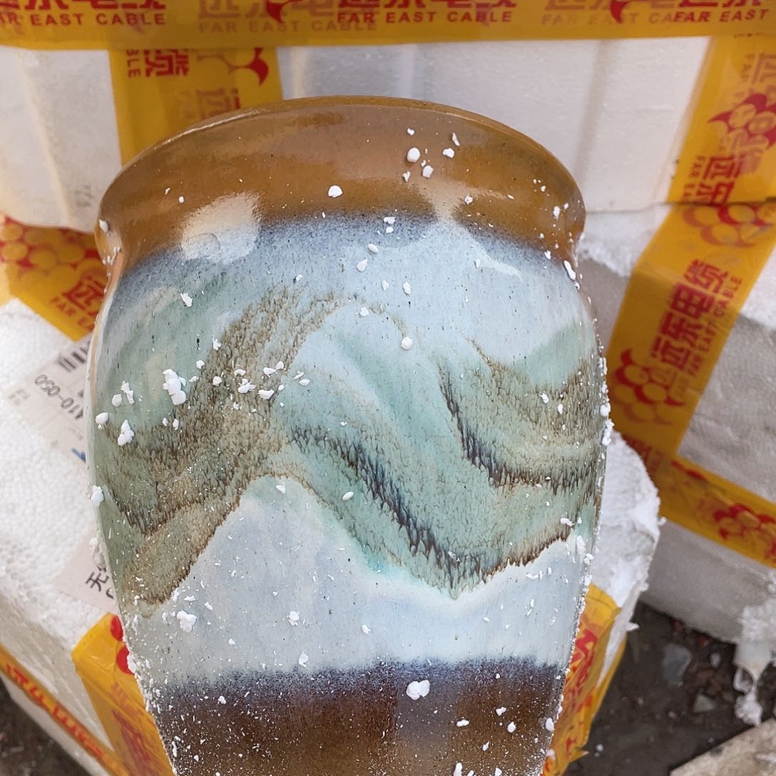 红陶宜兴紫砂花盆