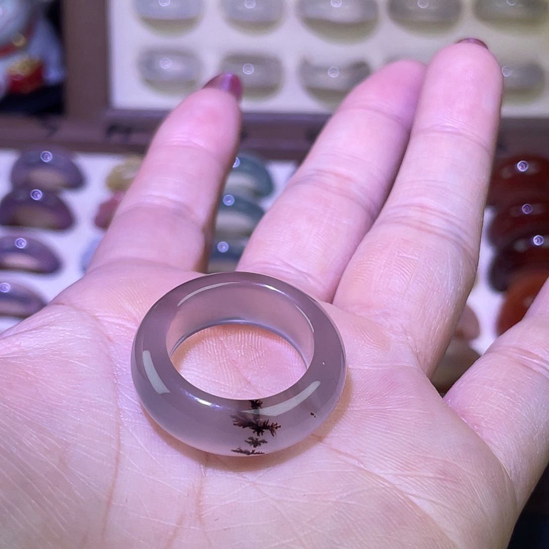 玛瑙/玉髓合金戒指