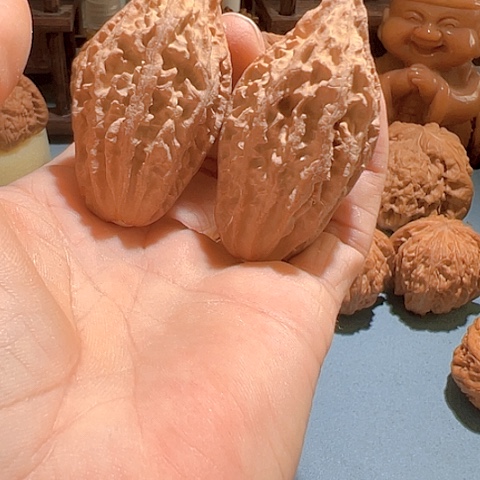 文玩核桃把件判官笔