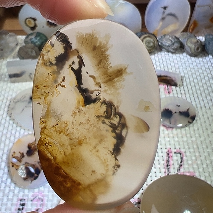 玛瑙/玉髓未镶嵌颈饰