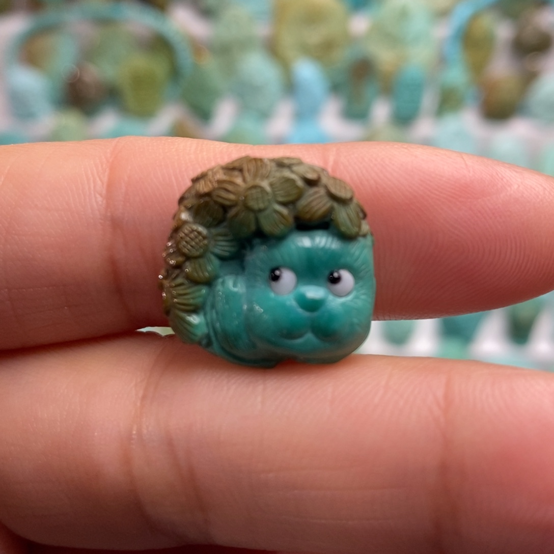 绿松石未镶嵌绿松石绿松石