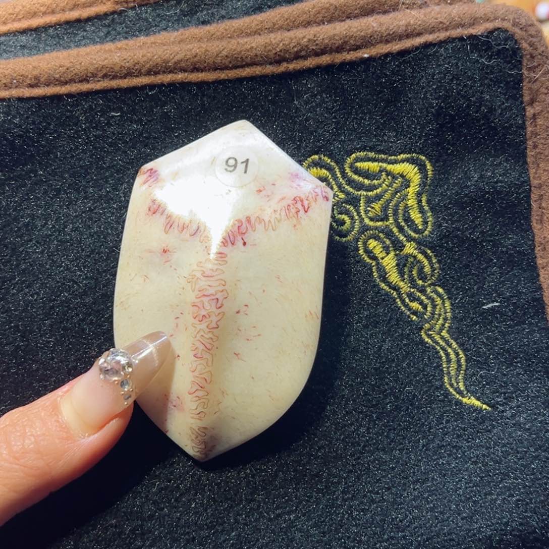 鹿骨把件鹿骨材质