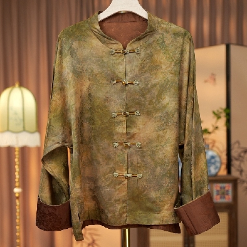 【浅意沫桦】国潮新款优雅大方大气外套