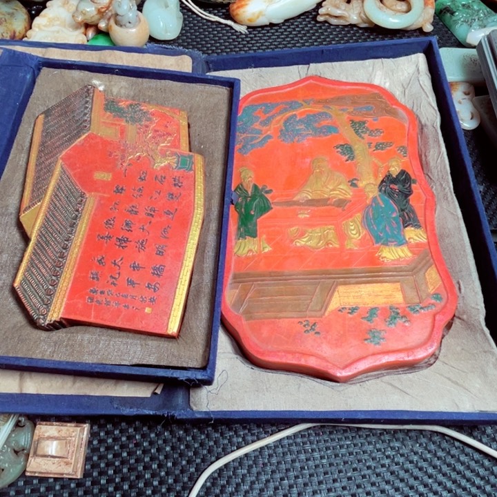 滴血莲花菩提把件扮**虎