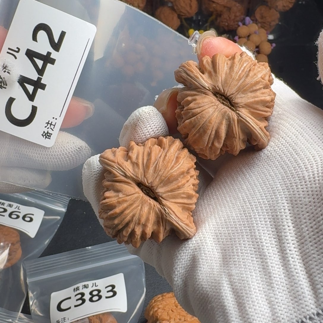 文玩核桃把件42楼子C442