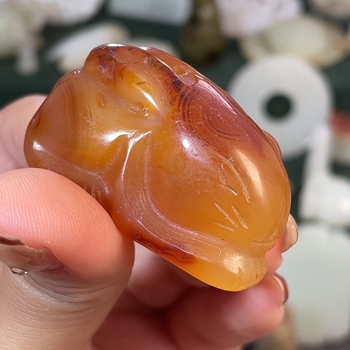 用***0和田玉未镶嵌颈饰