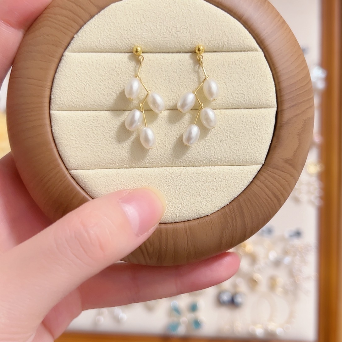 淡水珍珠原创手作银S925镶嵌