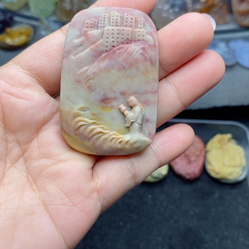 【闪购商品】未镶嵌定制石英质玉吊坠