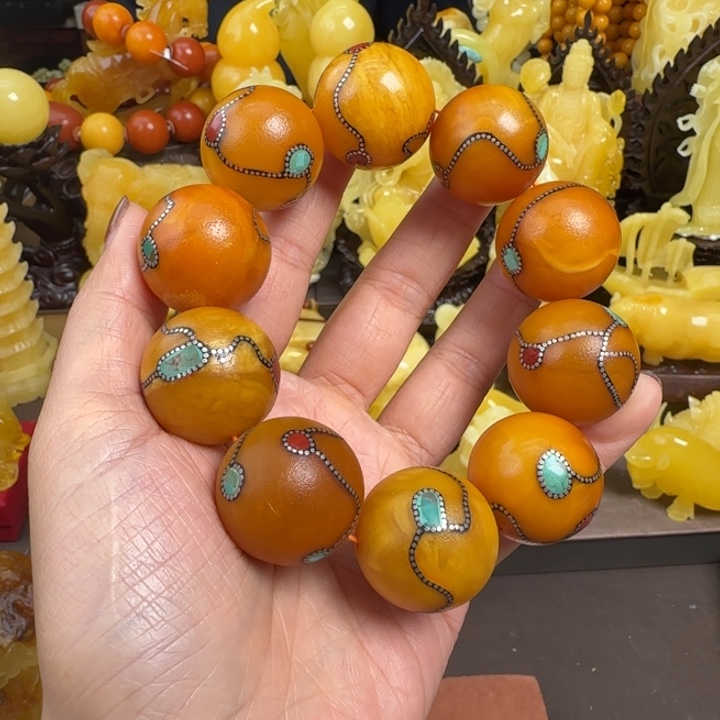 蜜蜡珠宝奇石未镶嵌宁**远25