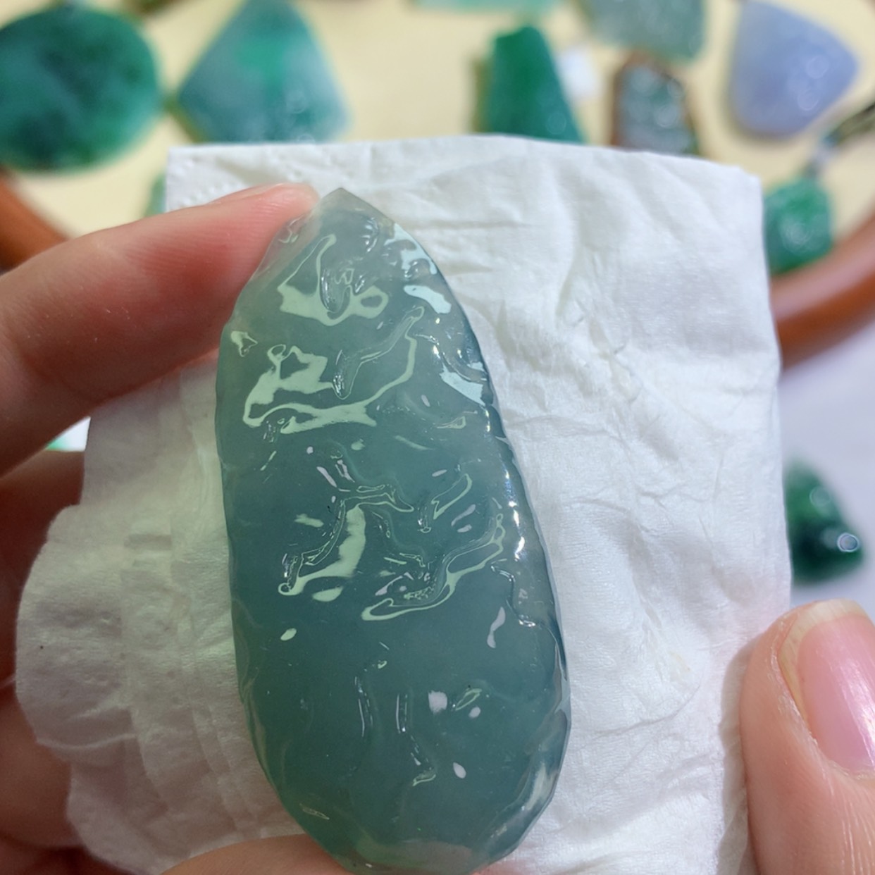 【闪购商品】翡翠吊坠(不含链)未镶嵌 3528