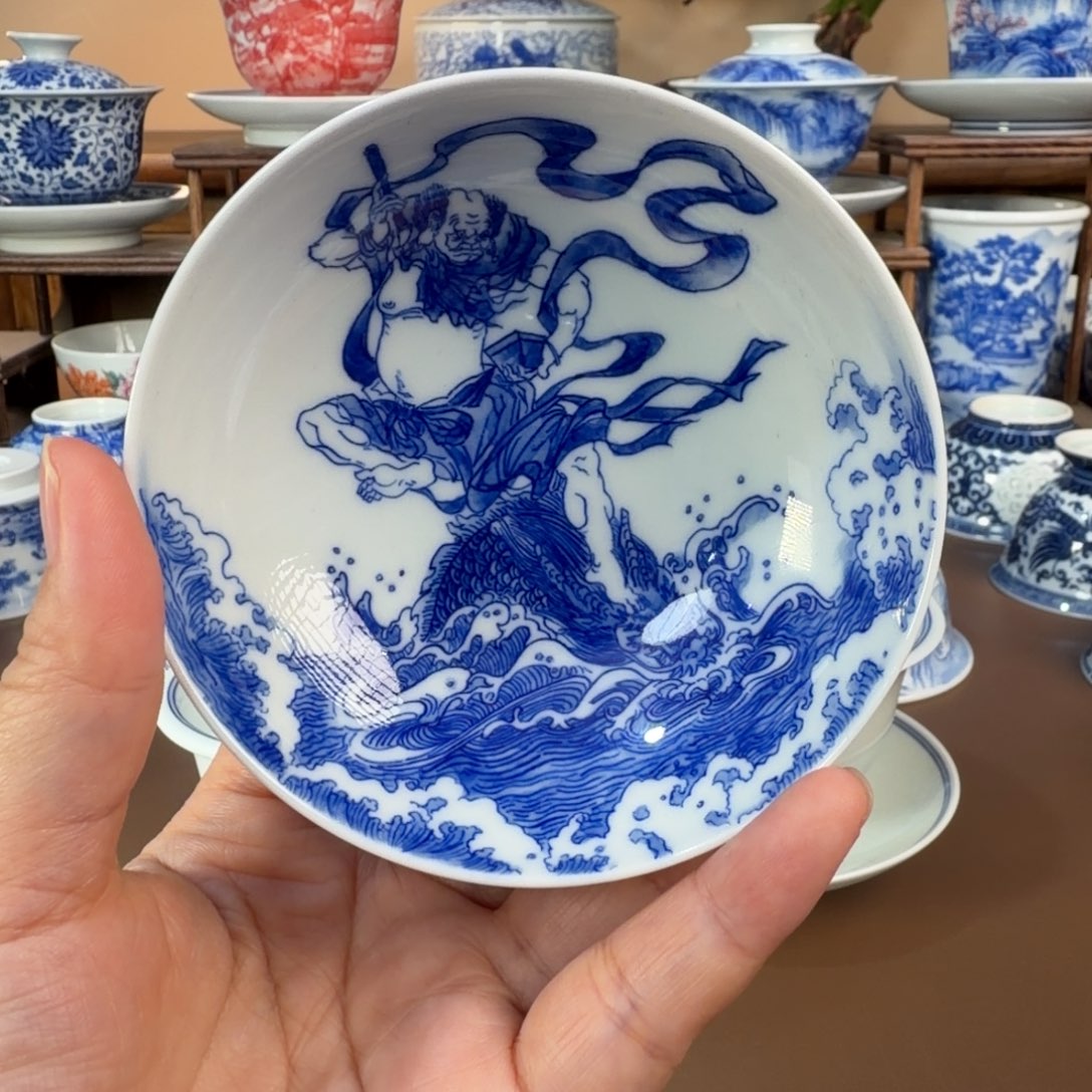 景德镇陶瓷手工手绘
