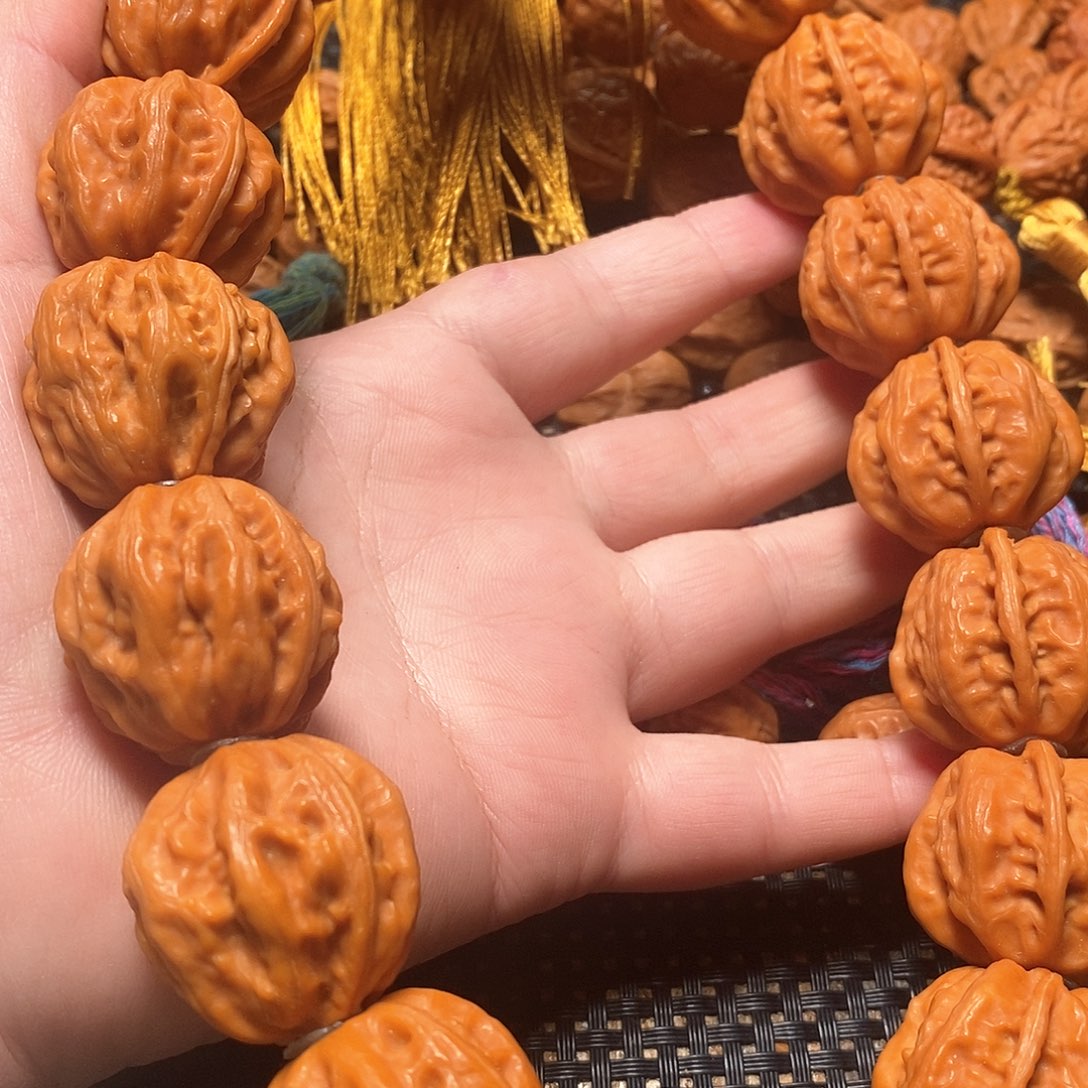 文玩核桃手串༺**༻京八棱