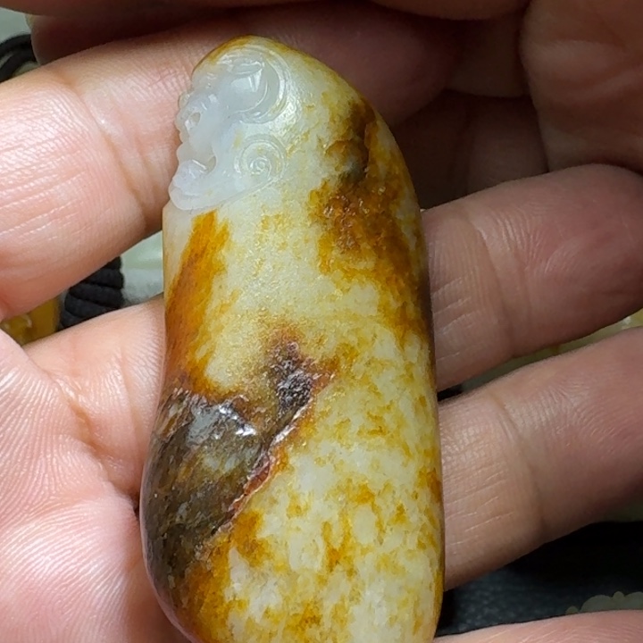 和田玉未镶嵌吊坠(不含链)