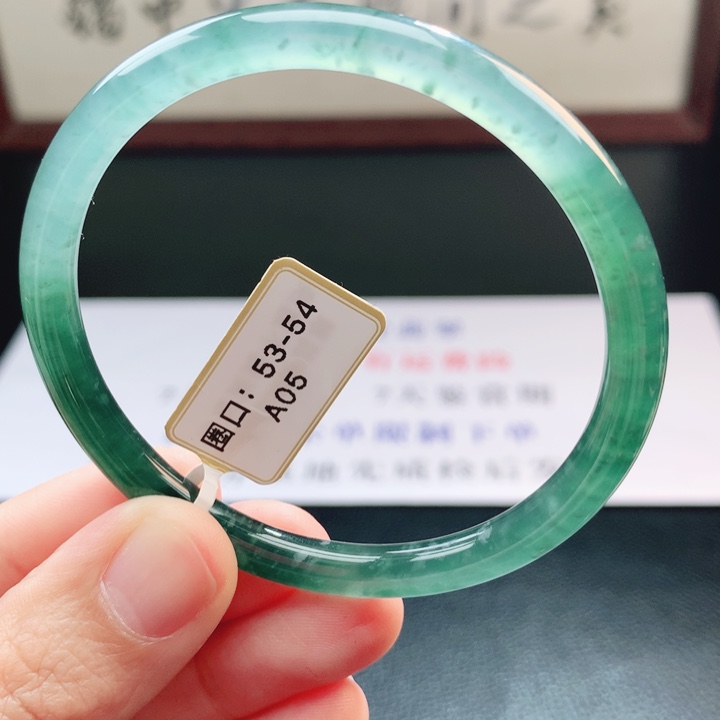 翡翠未镶嵌手镯翡翠手镯130